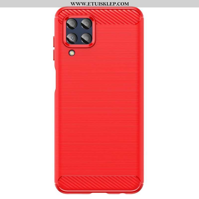 Etui do Samsung Galaxy M33 5G Szczotkowane Włókno Węglowe